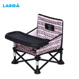 Easy-Fold Travel Booster & Floor Seat with Removable Tray