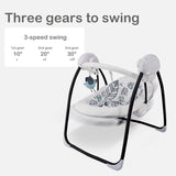 Easy setup compact-Fold Baby Swing
