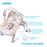 Baby Rocker with classic Melodies and calming vibrations